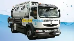 Camion Débouchage Canalisation Vidange Service Nettoyage