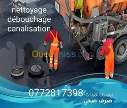 Camion Nettoyage Débouchage Canalisation