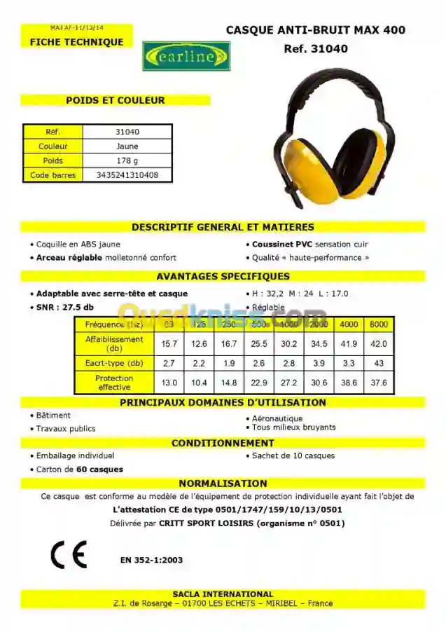 Chaussure DE Sécurité Casque Lunette0