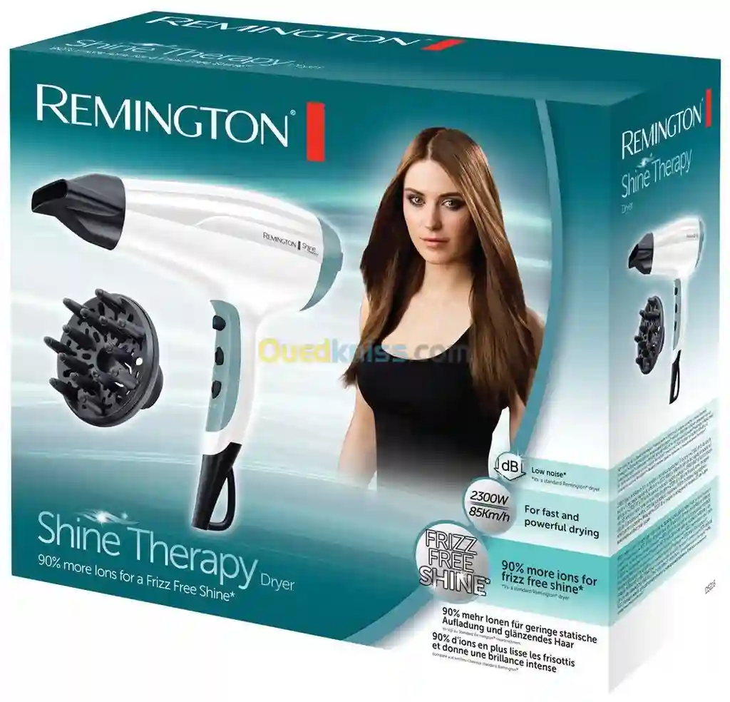 Sèche-cheveux Remington Ionique 2300w-blanc- D5216 - Vue 3