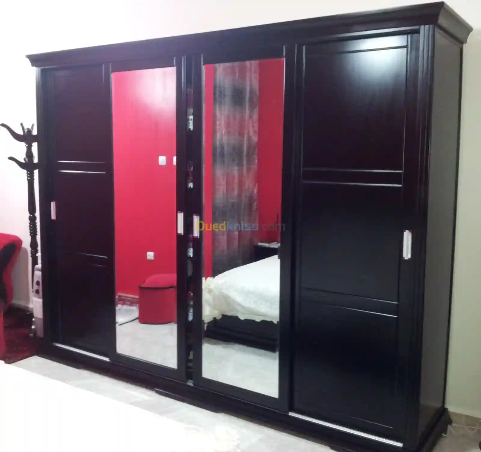 Chambre A Coucher Bois Hêtre - Vue 1