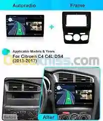 Autoradio Android Citroen C4 C4L DS4 - Vue 1