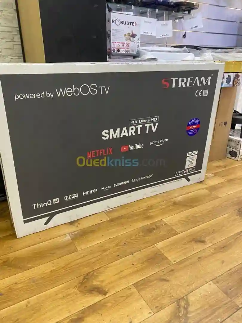 Télévision Stream 55p Smart Tv - Vue 1