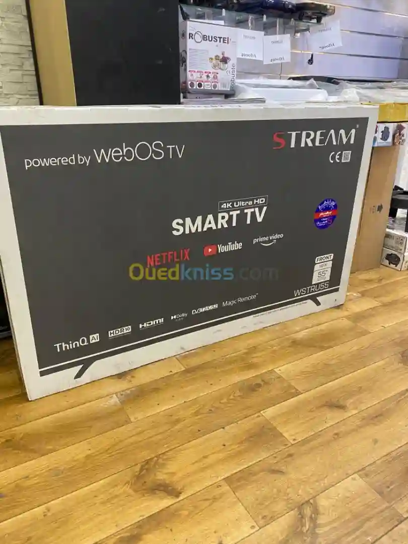 Télévision Stream 55p Smart Tv - Vue 4