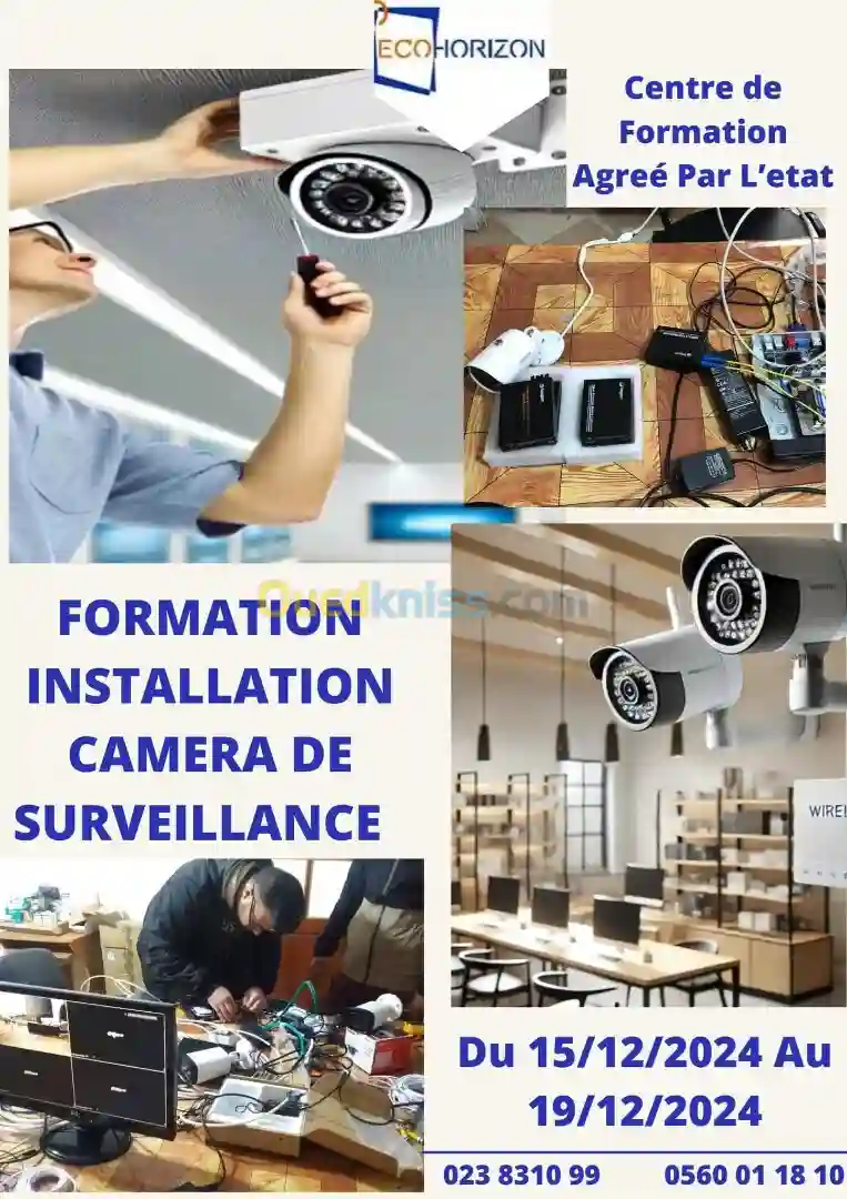 Formation En Caméra De Surveillance - Vue 3