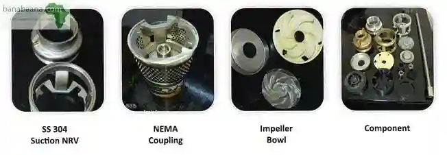 Pompes Hydrauliques Immergées Algerie - Vue 3