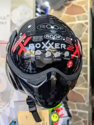 Casque Moto Roof Carbon - Vue 12