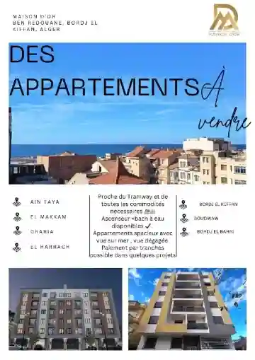 Vente Appartement Studio F2 F3 Alger Belouizdad - Vue 1
