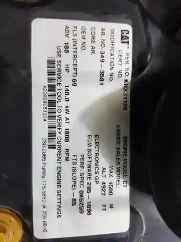 Caterpillar Moteur 2024 - Vue 2