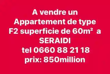 Vente Appartement F2 Annaba Annaba