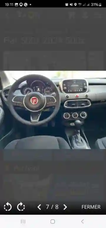 Fiat 500x 2024 Cult - Vue 13