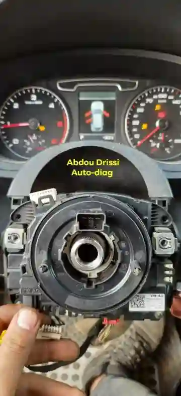 Tresse Claxon Airbag Polo Ibiza Golf Tiguan 208 308