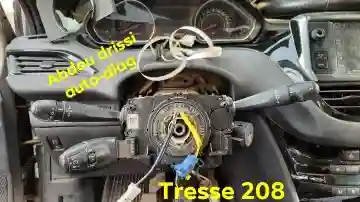 Tresse Claxon Airbag Polo Ibiza Golf Tiguan 208 308 - Vue 7