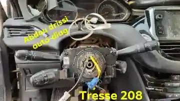 Tresse Claxon Airbag Polo Ibiza Golf Tiguan 208 308 - Vue 9