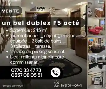 Vente Appartement F5 Oran Bir El Djir - Vue 3